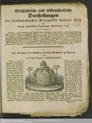 Geschichtliche und wissenschaftliche Darstellungen der denkwürdigen Ereignisse unserer Zeit und launige, humoristische Erzählungen, Anekdoten u.s.w.