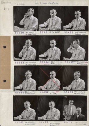 Portraitserie Erich Kästner