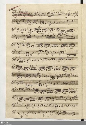 728. Duetto: Perche mai, destin spietato / Naumann, J.G.