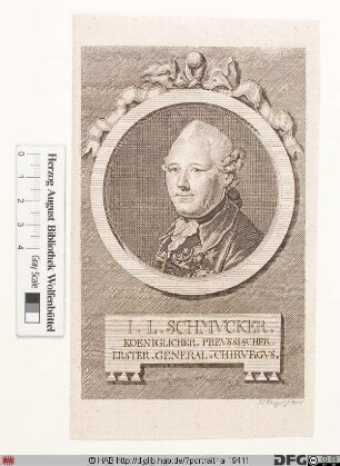 Bildnis Johann Leberecht Schmucker