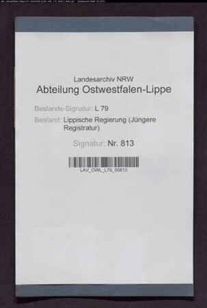 Rechnung der Armenkasse zu Salzuflen