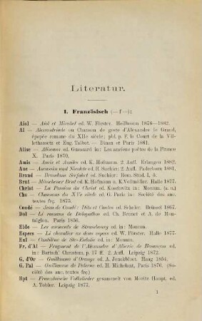 Etymologische Figuren im Romanischen nebst einem Anhange: Wiederholungen betreffend Steigerung und Erweiterung eines Begriffs : Inaug. Diss. der Universitaet zu Goettingen