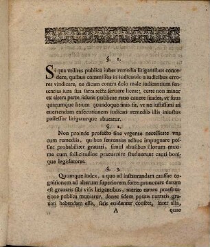 Diss. inaug. de necessitate informationis in recursibus ad comitia imperii a supremis Germaniae tribunalibus exigendae