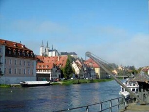 Bamberg: Regnitz mit Uferbebauung