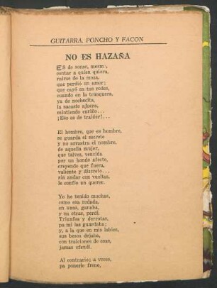 No es hazaña