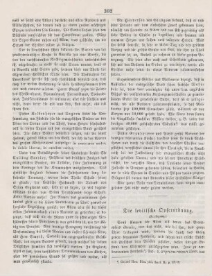 302-306 Die levitische Opferordnung : Fortsetzung
