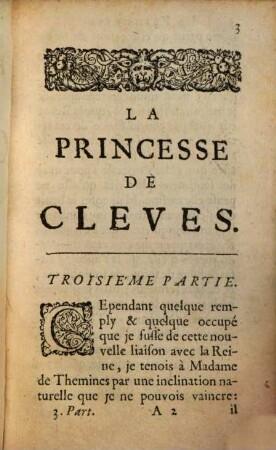La Princesse De Clèves, 3/4