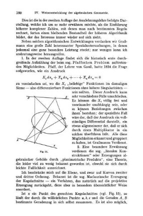Lineale Konstruktionen.