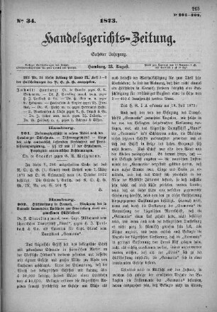 No. 34. 23. August 1873