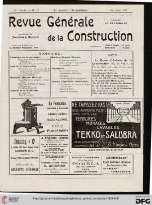 No. 47 (1er Octobre 1905)