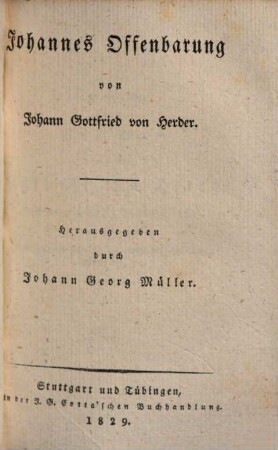 Johannes' Offenbarung