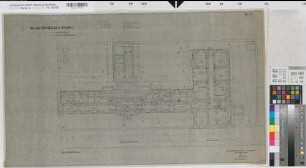 Arnsberg, Amtsgericht und Gerichtsgefängnis, Kellergeschoss, Grundriss, Baubestandszeichnung