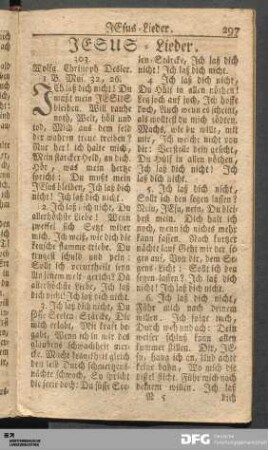 JESUS-Lieder.