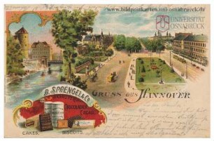 B. Sprengel & Co. - Gruss aus Hannover