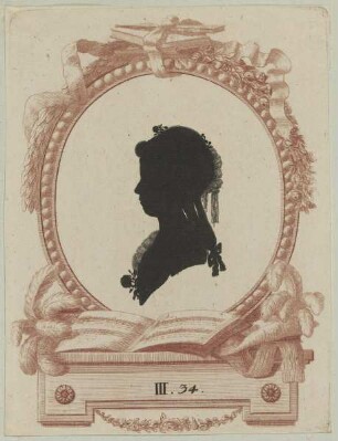 Bildnis der Henriette Wilhelmine Friederike Hiller