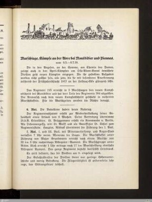 Marschtage, Kämpfe an der Avre bei Montdidier und Piennes