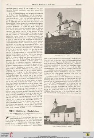 Typen bayerischer Dorfkirchen