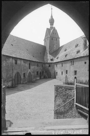 Rochsburg. Zweiter Schlosshof