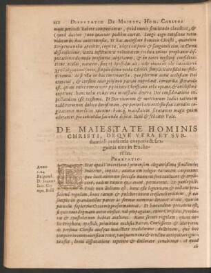 De Maiestate Hominis Christi ...