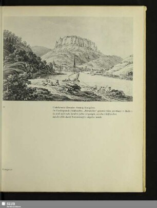 Unbekannter Künstler: Festung Königstein