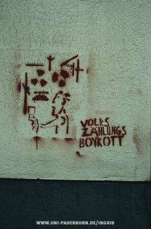 VOLKS ZÄHLUNGS BOYKOTT