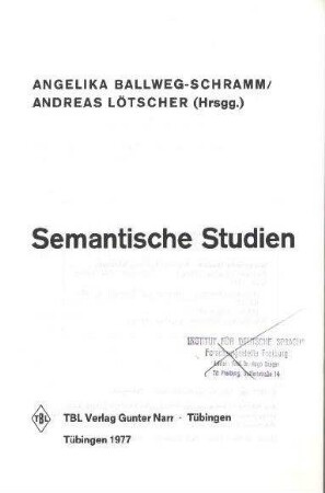 Bereiche der Negation