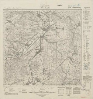 4422 (alte Nr.: 2517) Trendelburg, Topographische Karte 1:25000 (4cm - Karte)