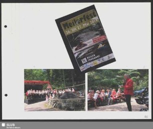 Unser Chor singt zum Meilerfest in Tharandt (Bild 1) : Dirigent: Axel Langmann