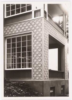 Umbau des Haus Huldschinsky, Berlin-Charlottenburg: Perspektivische Ansicht Veranda