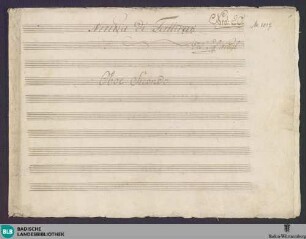 Ninna di Tallirak. Arr - Don Mus.Ms. 2017 : winds; GraW deest