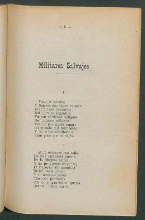 Militares salvajes