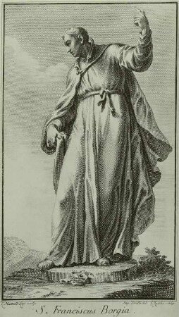 S. Franciscus Borgia (nach einer Statue der Hofkirche)