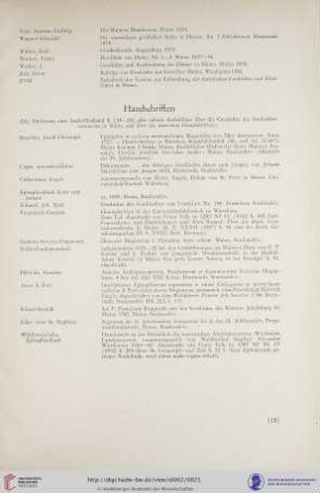 Handschriften