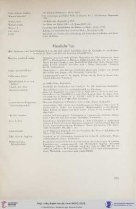 Handschriften