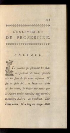 L'Enlevement De Proserpine