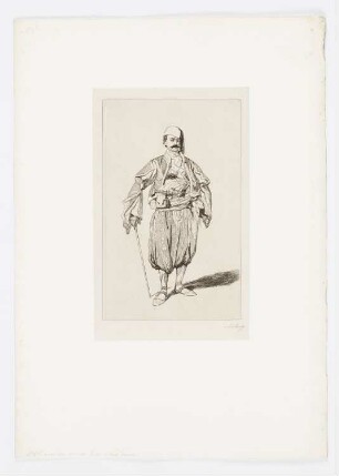 Cavas du Prince de Servie, Blatt 3 der Folge "Bevölkerung der Donauprovinzen im Jahr 1854"