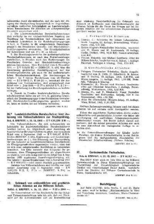 Gartenbauliche Fachschulen : [Amtliche Erlasse] ; [Amtlicher Teil]