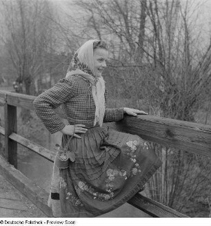 Porträt eines Mädchens im Spreewald