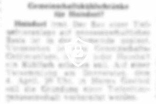 Gemeinschaftskühlschränke für Hoisdorf?