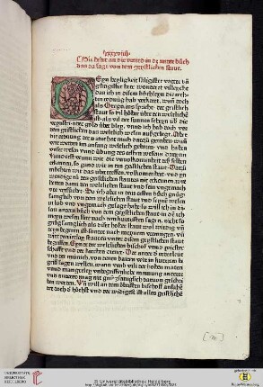 Das ander buoch: von der geystlichen staut