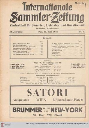Nr. 12 (15. Juni)