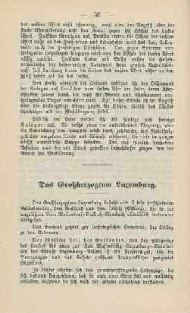 Das Großherzogtum Luxemburg