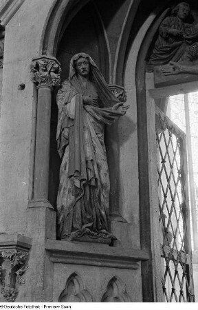 Maria im Portal des Westlettners