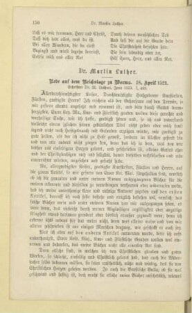 Dr. Martin Luther