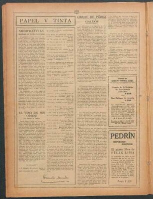 El vino de mis odres por Ismael E. Dozo