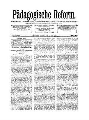 Universität und Volksschullehrerbildung : (Fortsetzung) ; (Schluß folgt)