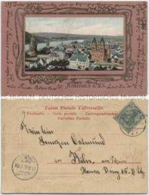 Gesamtansicht mit Rhein von Andernach