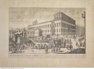 Rom, Piazza del Quirinale mit Quirinalspalast