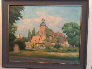 Gemälde / Kurt Hensel / St. Alexandri Kirche, Einbeck