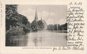 Lutherkirche mit Johannapark